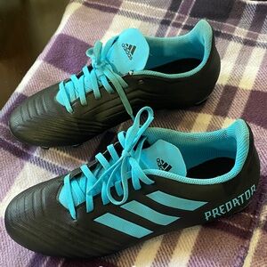 Gentle used soccer shoes